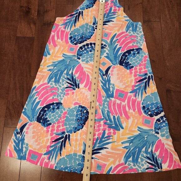 Lily Pulitzer women's pima cotton pineapple dress in size XS - Picture 5 of 7